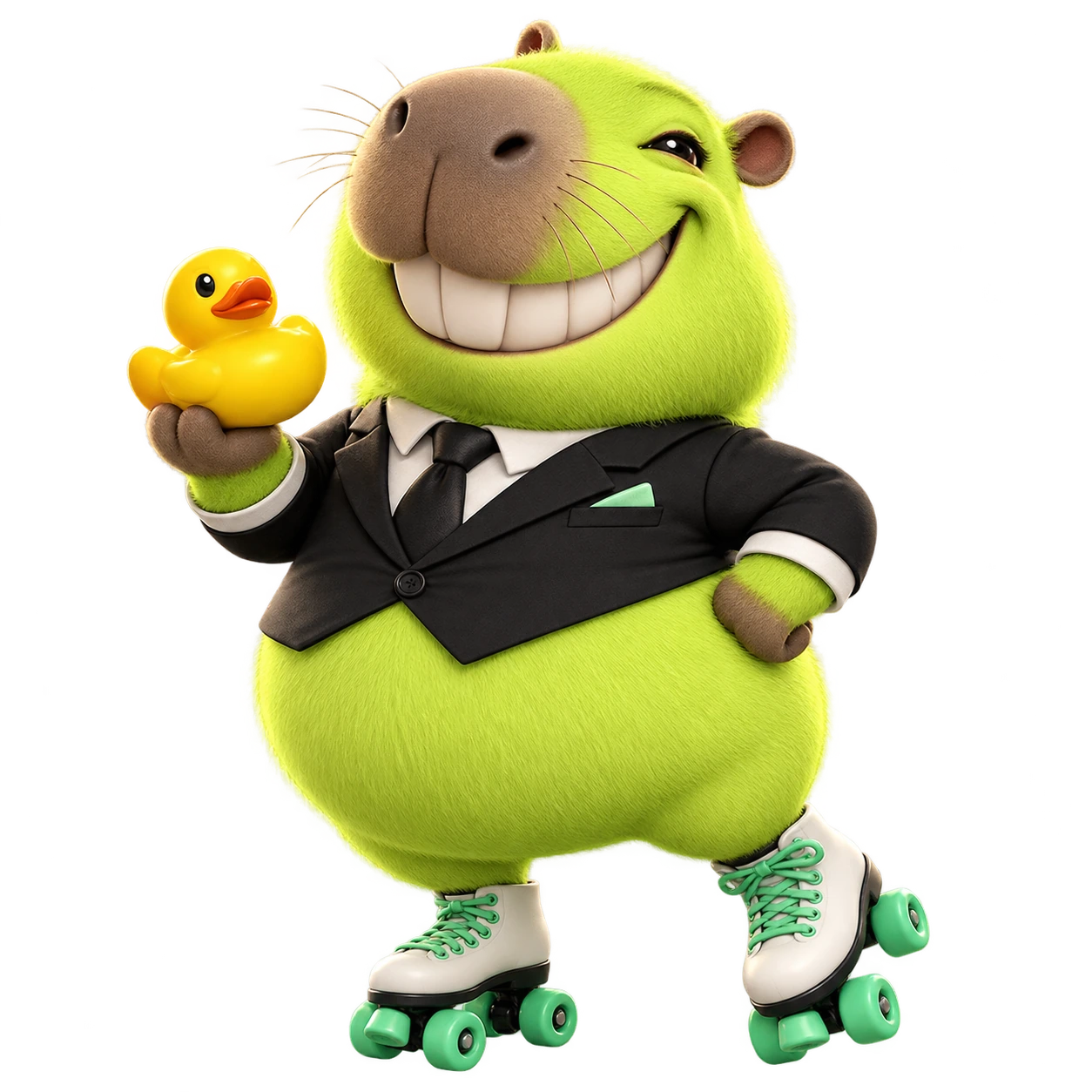 PIPKA mascot inside a department profile badge